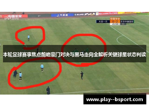 本轮足球赛事焦点前瞻豪门对决与黑马走向全解析关键球星状态判读 本轮足球赛事焦点前瞻豪门对决与黑马走向全解析关键球星状态判读